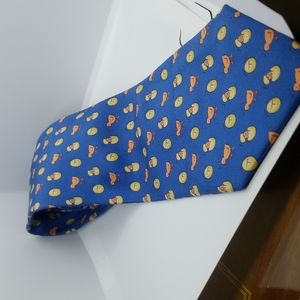 Hermes silk tie